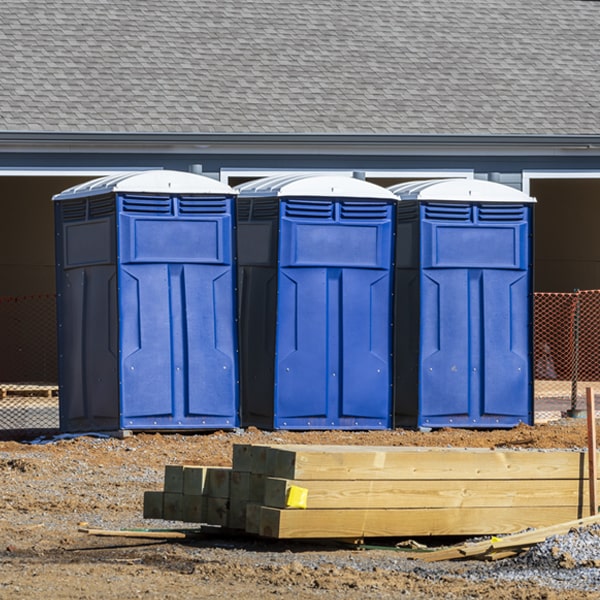 how do i determine the correct number of porta potties necessary for my event in Farmersville TX